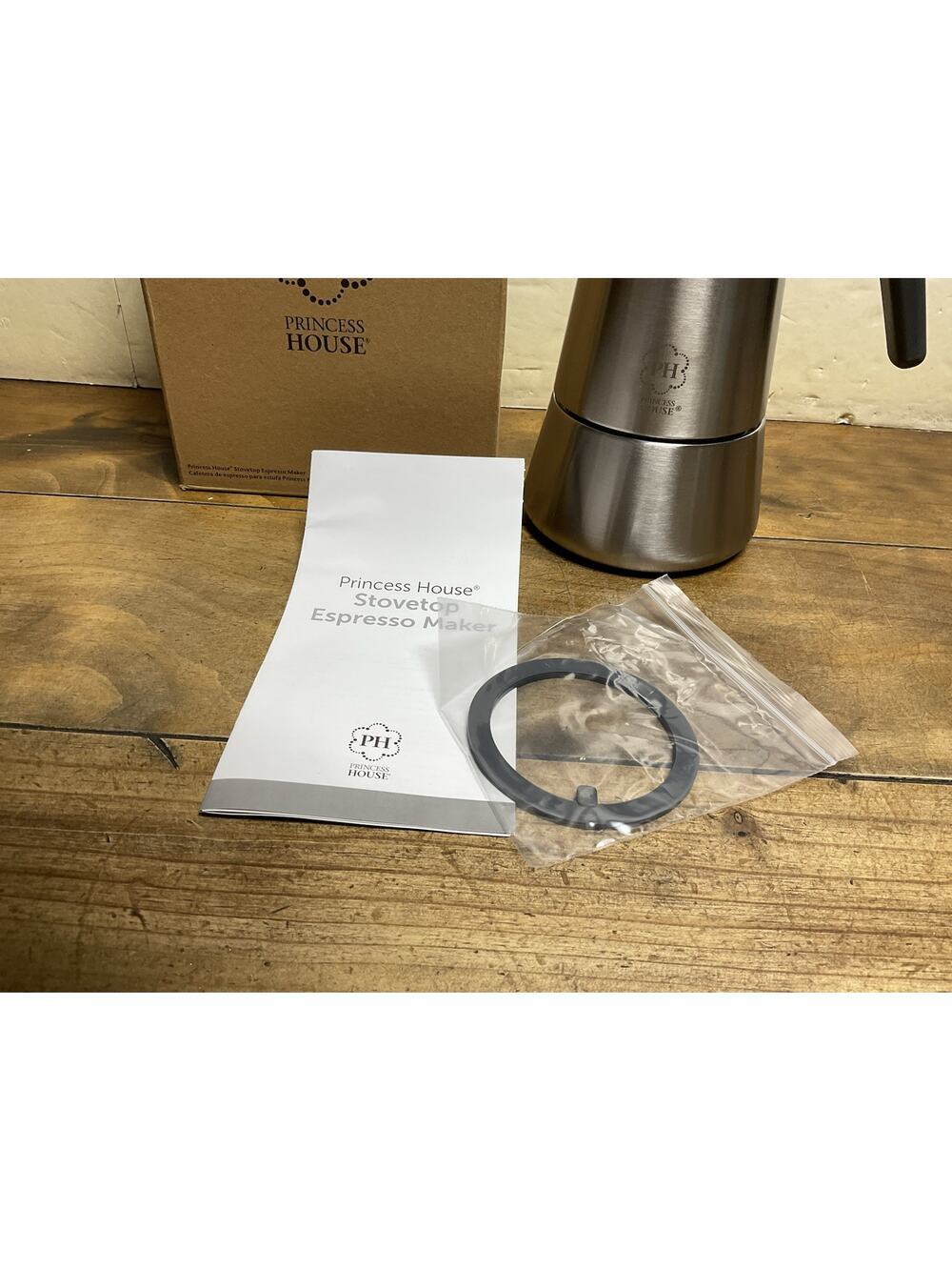 Princess House Stove Top Espresso Maker (10002)